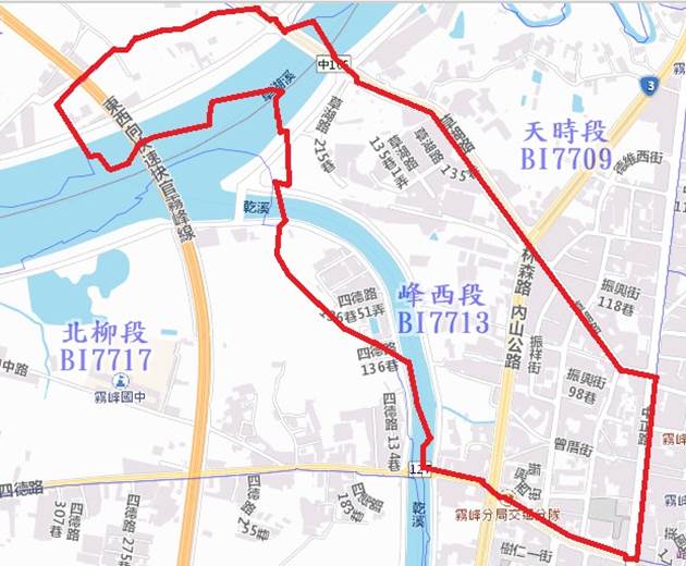作業範圍示意圖